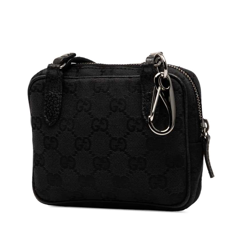 Gucci GG Canvas Crossbody Black Canvas Very good condition - Back View