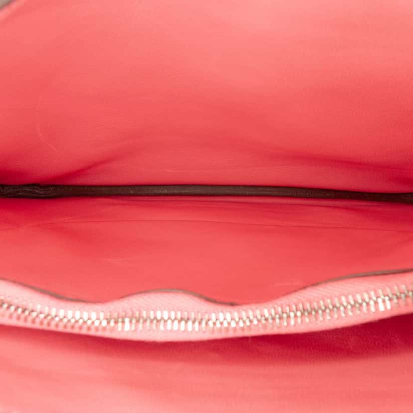 Hermès Evercolor Trim Duo 24 Pink Leather Good condition - Model View