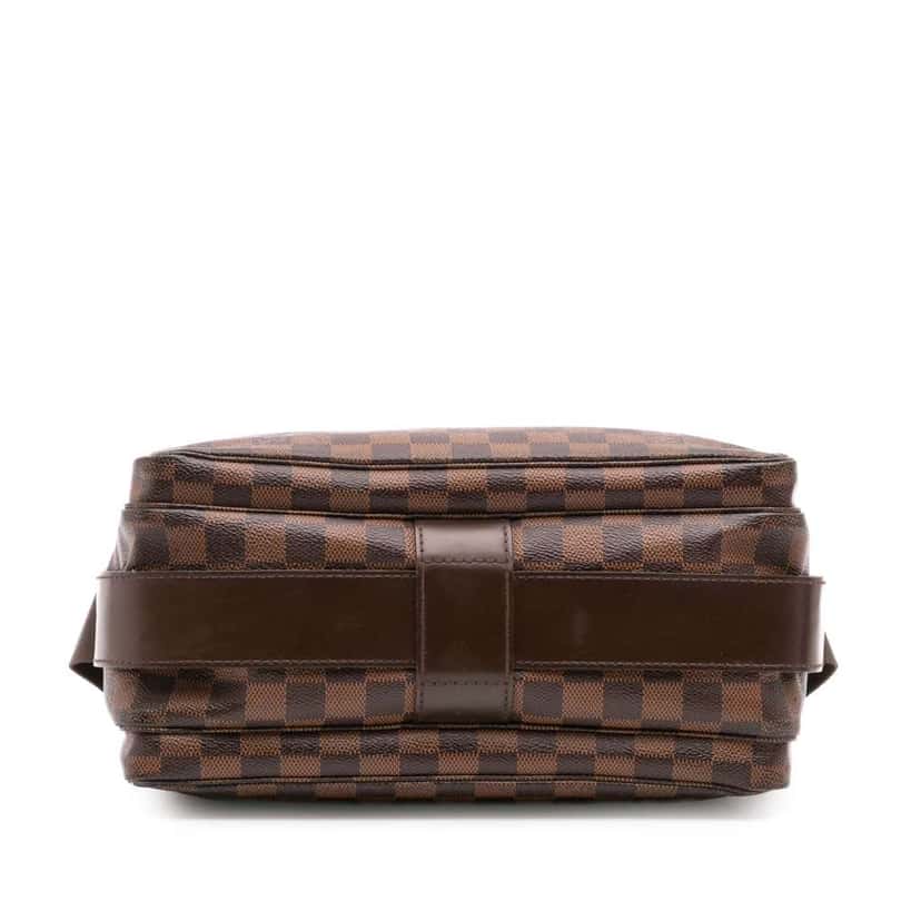 Louis Vuitton Damier Ebene Naviglio Brown Canvas Good condition - Inside View