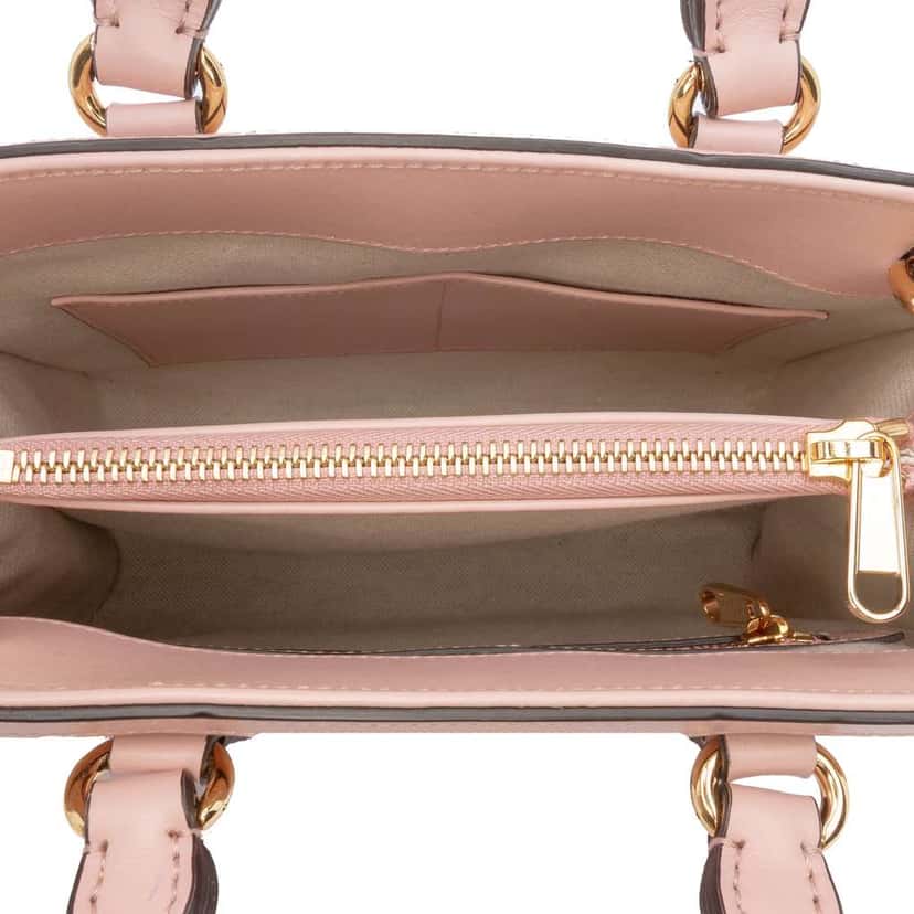 Gucci Mini GG Matelasse Leather Top Handle Bag Pink Leather Very good condition - Model View