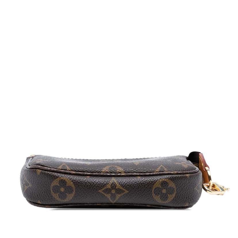 Louis Vuitton Monogram Mini Pochette Accessoires Brown Good condition - Inside View