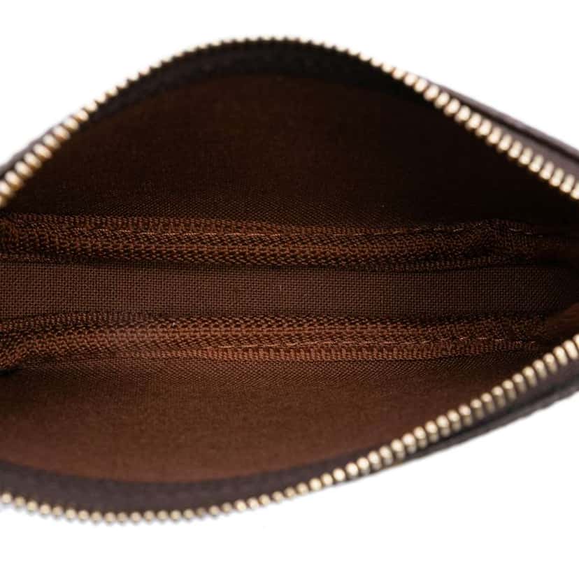 Louis Vuitton Monogram Mini Pochette Accessoires Brown Good condition - Model View