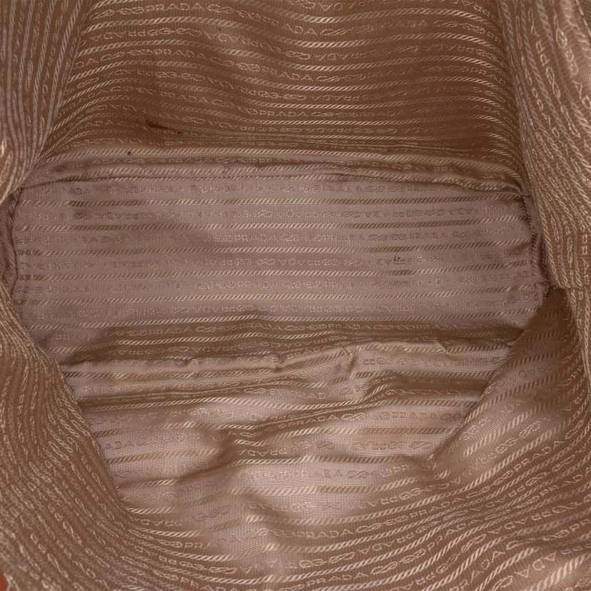 Prada Canvas Canapa Logo Tote Brown Canvas Good condition - Model View