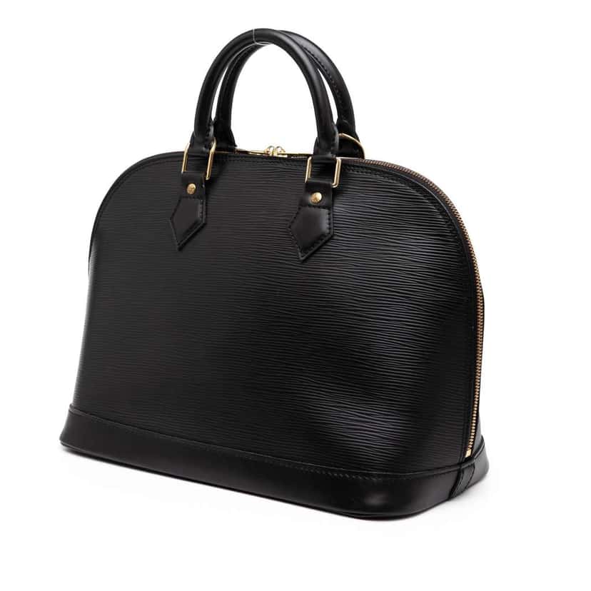 Louis Vuitton Epi Alma PM Black Leather Very good condition - Back View