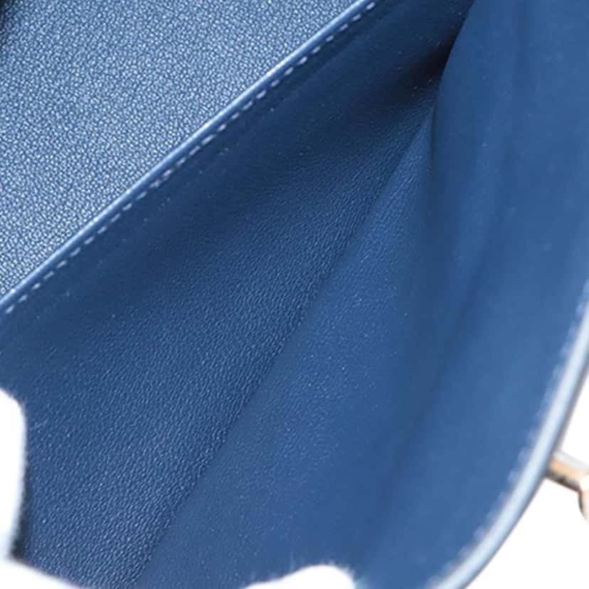 Hermès Togo Birkin Retourne 30 Blue Leather Good condition - Model View