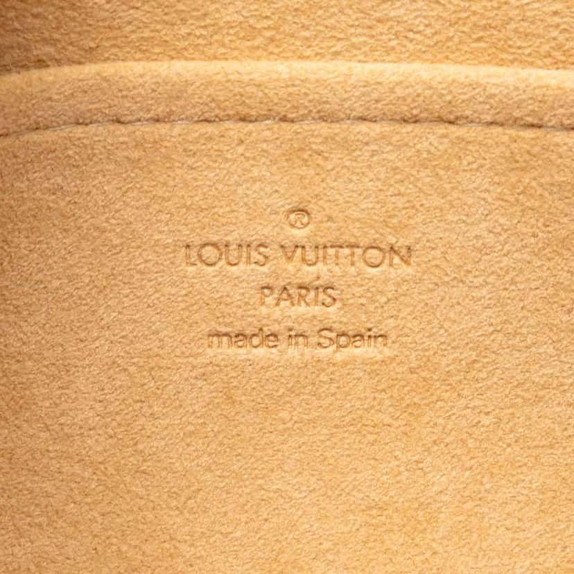 Louis Vuitton Monogram Pochette Twin GM Brown Very good condition - Box View
