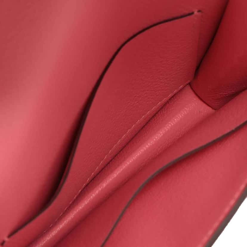 Hermès Evercolor Roulis Slim Wallet Pink Leather Good condition - Inside View