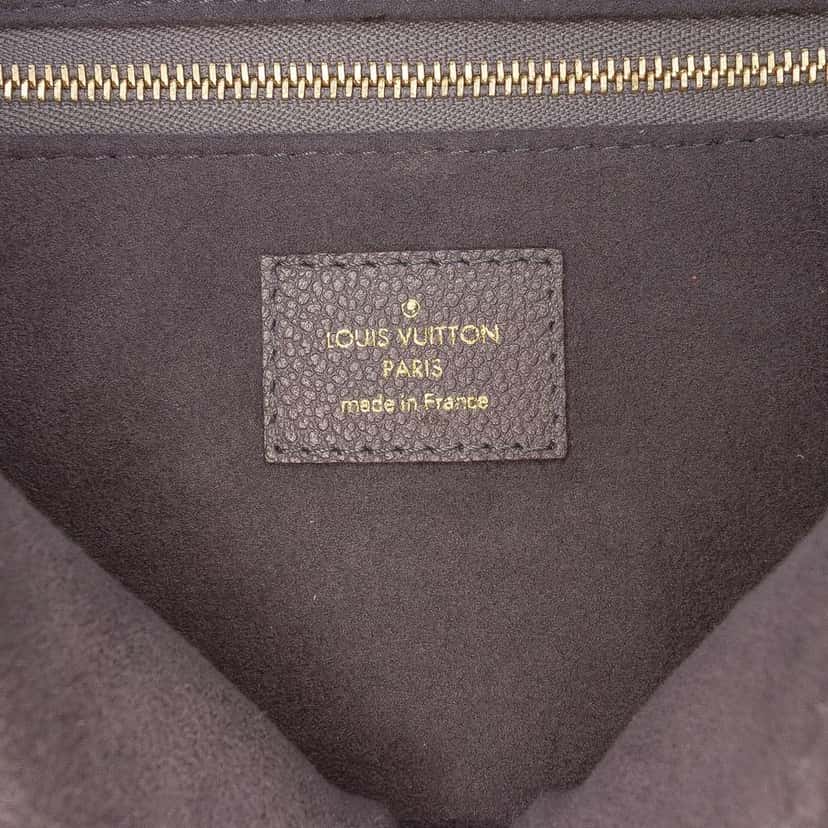 Louis Vuitton Monogram Empreinte Studded Saint Germain PM Grey Leather Good condition - Box View