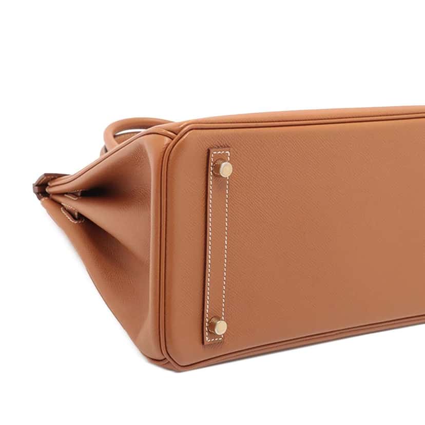 Hermès Epsom Birkin Retourne 30 Brown Leather Good condition - Model View