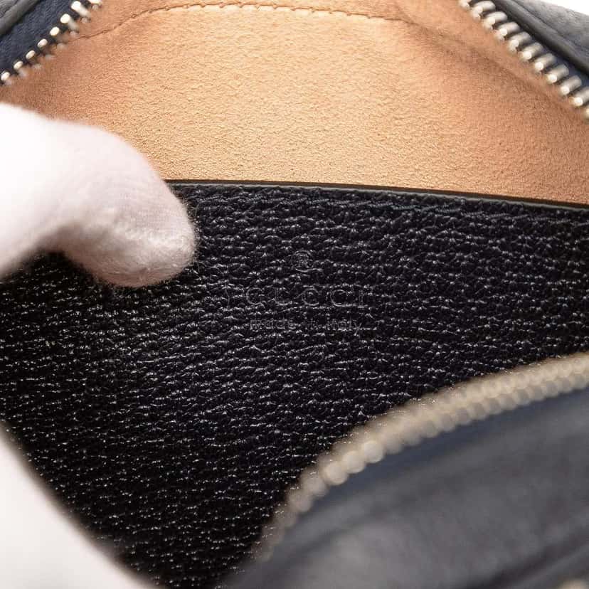 Gucci Mini GG Supreme Ophidia Crossbody Grey Canvas Good condition - Box View