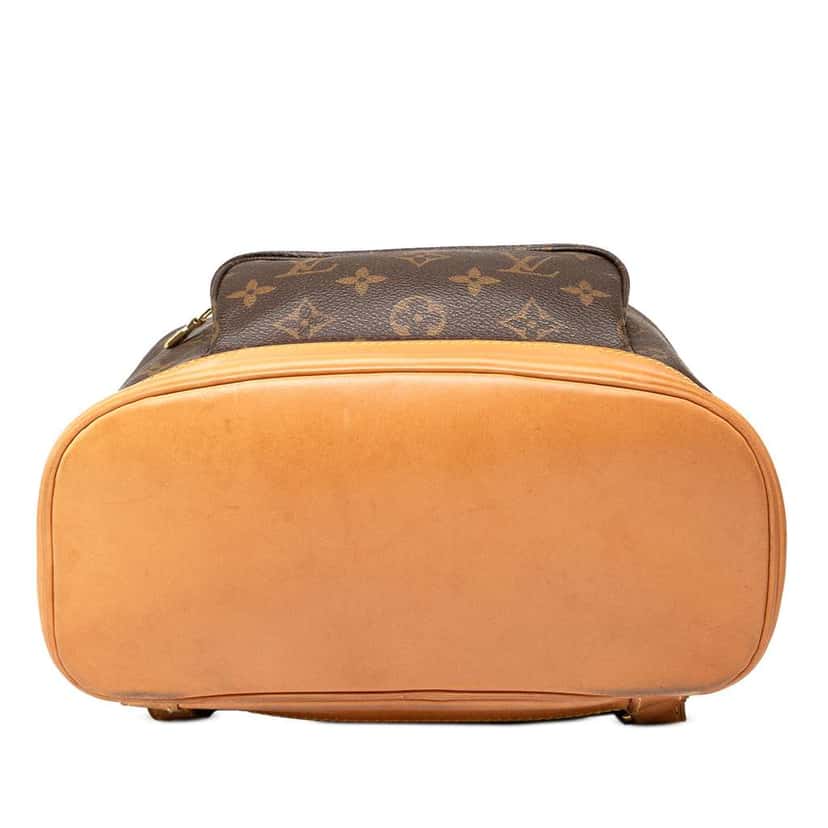 Louis Vuitton Monogram Montsouris PM Brown Good condition - Inside View