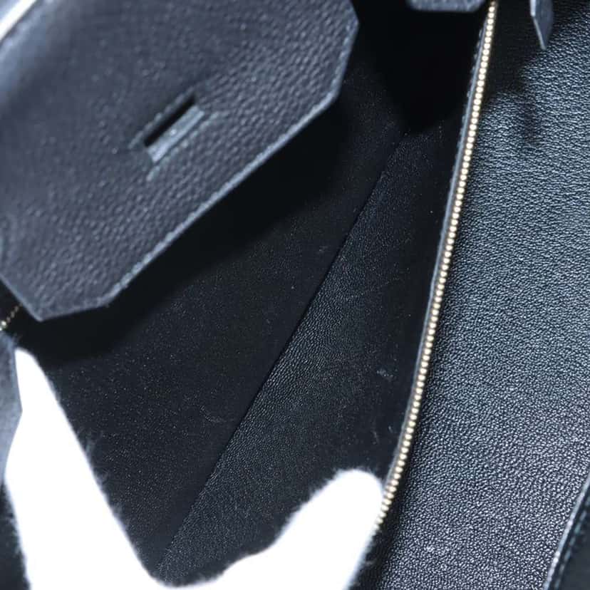 Hermès Togo Birkin Retourne 35 Black Leather Good condition - Model View