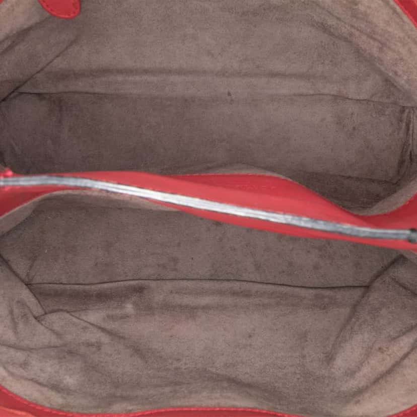 Bottega Veneta Nappa Intrecciato Karung Glass Tote Red Leather Good condition - Model View