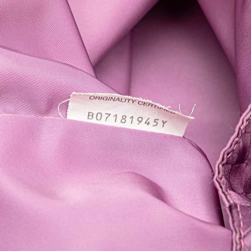 Bottega Veneta Nylon Intrecciolusion Tote Purple Good condition - Box View
