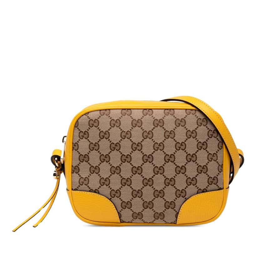 Gucci GG Canvas Bree Crossbody Brown Canvas Good condition - Front View