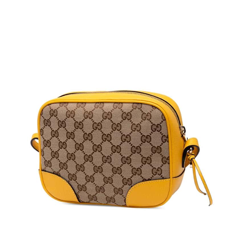 Gucci GG Canvas Bree Crossbody Brown Canvas Good condition - Back View