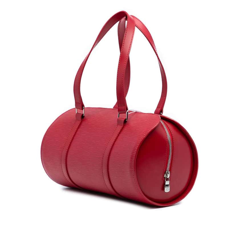 Louis Vuitton Epi Soufflot Red Leather Good condition - Back View