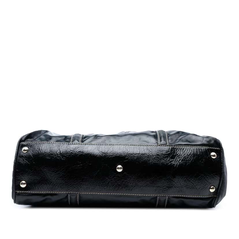 Gucci Coated Canvas Dialux Britt Boston Bag Black Canvas Good condition - Inside View