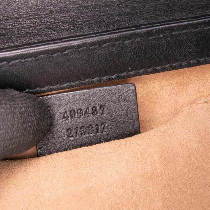Gucci Small GG Supreme Padlock Crossbody Brown Canvas Good condition - Box View