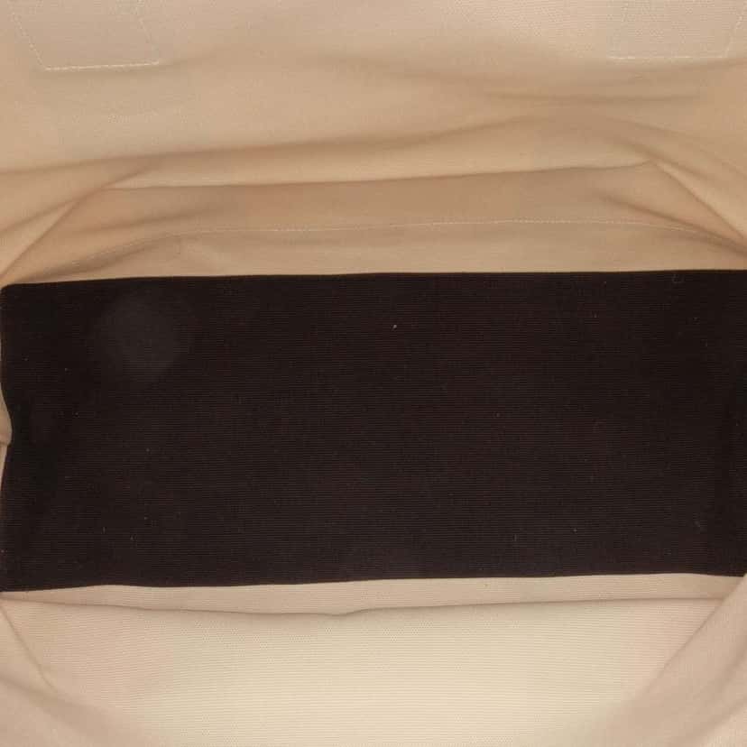 Saint Laurent Canvas East West Beach Shopping Tote Brown Canvas Good condition - Model View