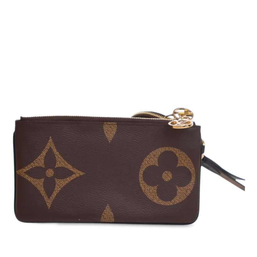 Louis Vuitton Monogram Reverse Giant Trio Pouch Brown Good condition - Inside View