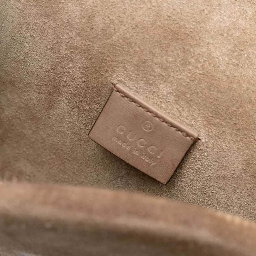 Gucci Small GG Supreme Dionysus Crossbody Brown Canvas Good condition - Box View