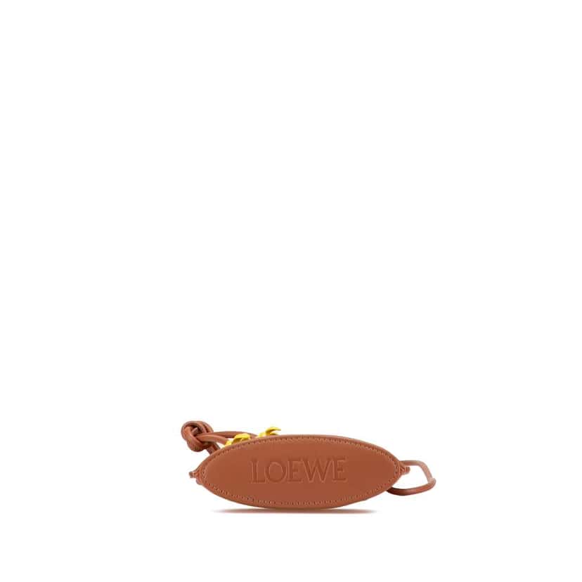 Loewe Calfskin Dice Pocket Crossbody Brown Leather Very good condition - Inside View
