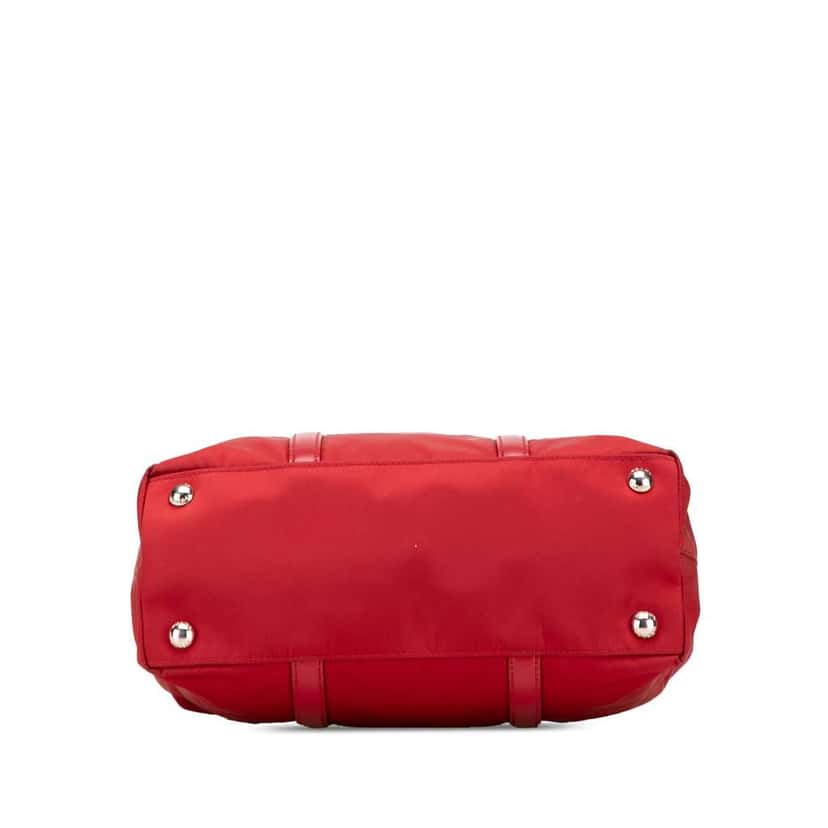 Prada Tessuto Satchel Red Good condition - Inside View