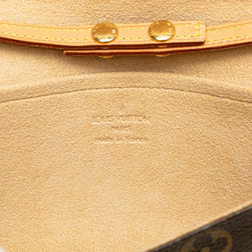 Louis Vuitton Monogram Pochette Twin GM Brown Canvas Good condition - Box View