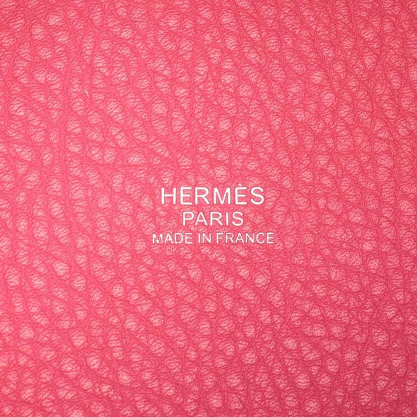 Hermès Clemence Picotin Lock 18 Pink Leather Good condition - Model View