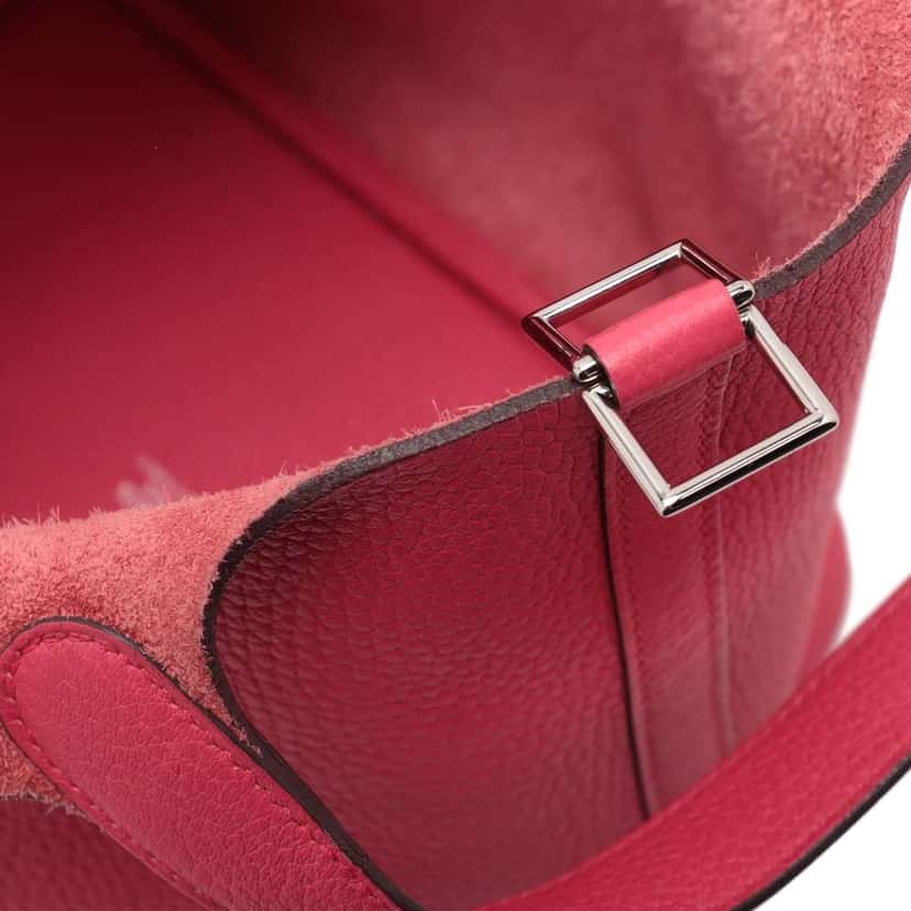 Hermès Clemence Picotin Lock 18 Pink Leather Good condition - Box View