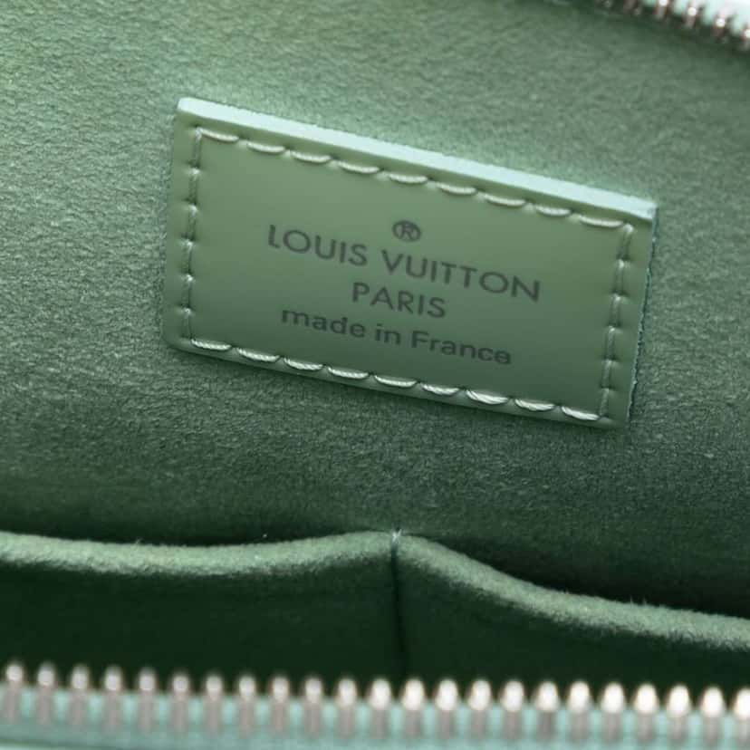 Louis Vuitton Electric Epi Alma PM Green Leather Good condition - Box View