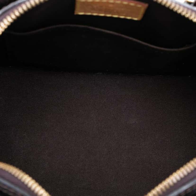 Louis Vuitton Monogram Vernis Alma BB Purple Leather Good condition - Model View