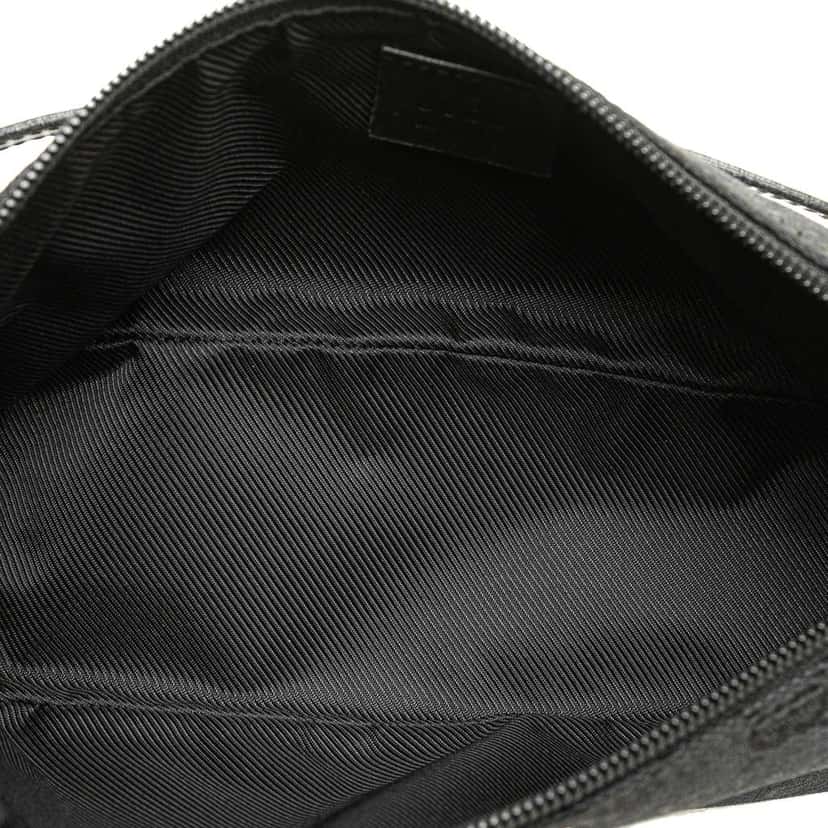 Gucci GG Canvas Boat Black Canvas Good condition - Model View
