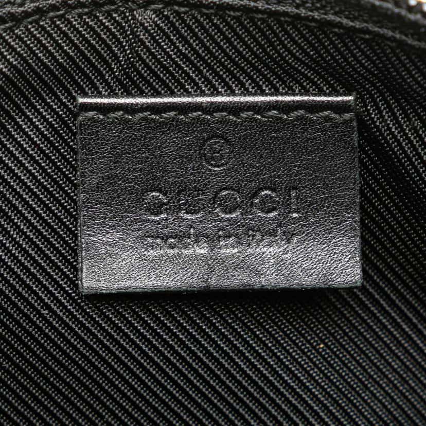 Gucci GG Canvas Boat Black Canvas Good condition - Box View