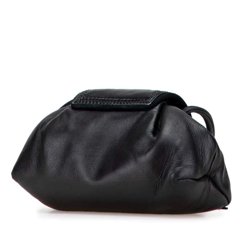 Loewe Nappa Leather Tassel Crossbody Black Leather Good condition - Back View