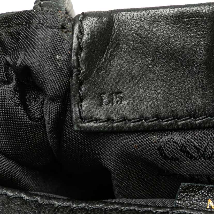 Loewe Nappa Leather Tassel Crossbody Black Leather Good condition - Box View