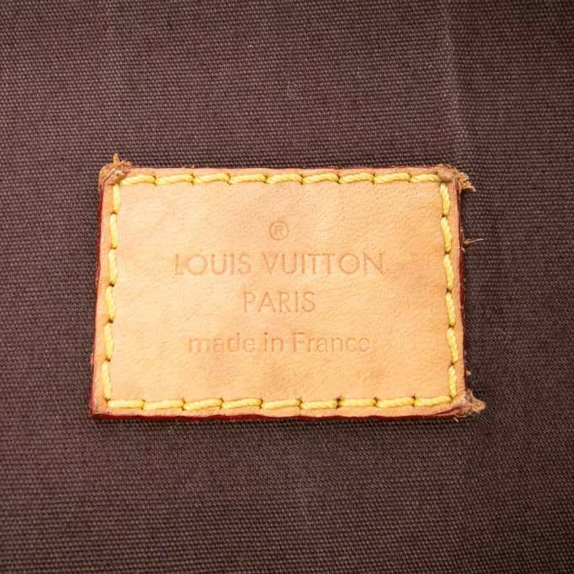 Louis Vuitton Monogram Vernis Alma MM Purple Leather Good condition - Box View