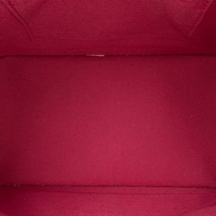 Louis Vuitton Monogram Vernis Alma BB Pink Leather Good condition - Model View