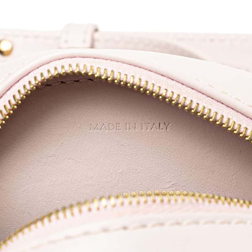 Celine Small Calfskin Cuir Triomphe Oval Crossbody Pink Leather Good condition - Box View