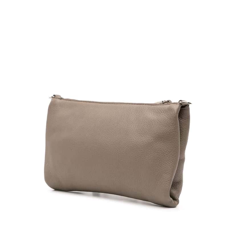 Prada Vitello Daino Crossbody Brown Leather Good condition - Back View