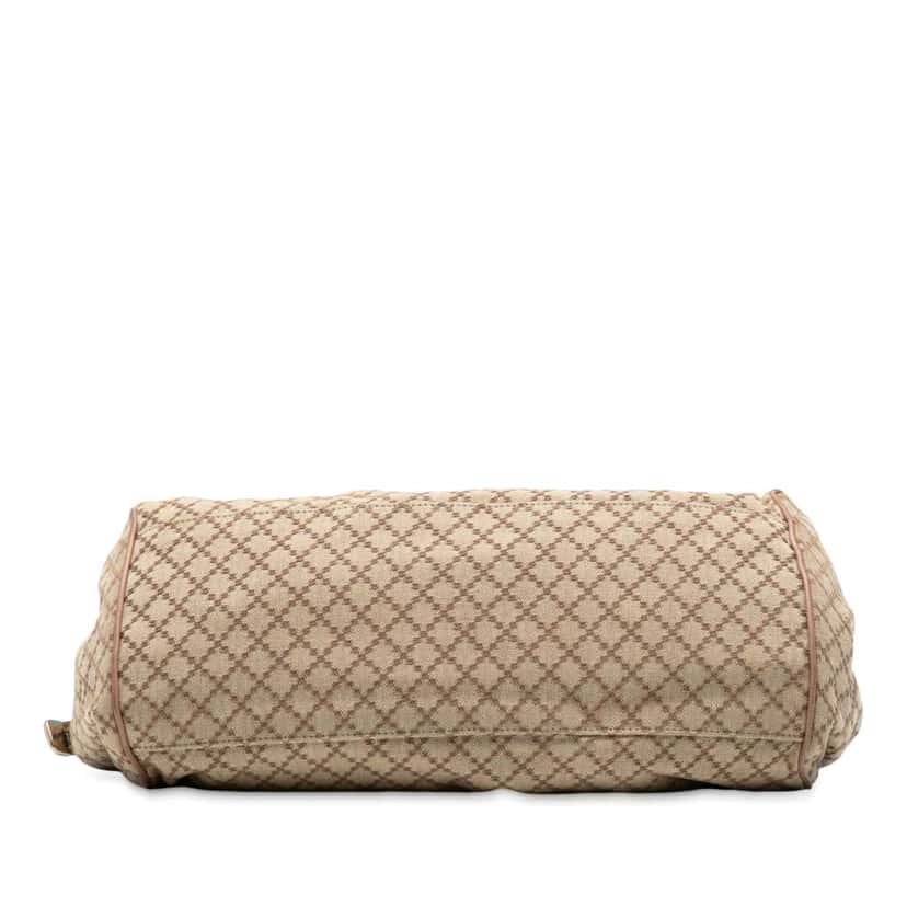 Gucci Diamante Canvas Sukey Satchel Brown Canvas Good condition - Inside View