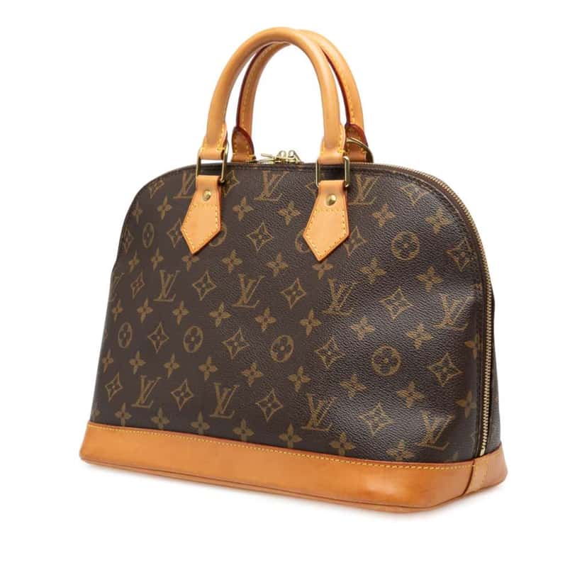 Louis Vuitton Monogram Alma PM Brown Good condition - Back View