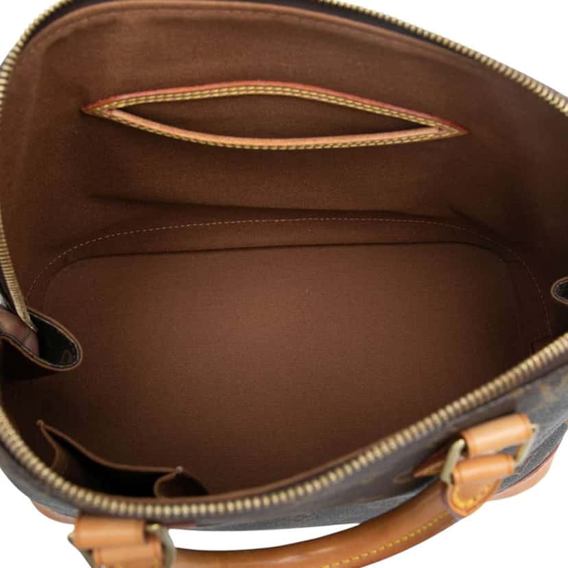 Louis Vuitton Monogram Alma PM Brown Good condition - Model View