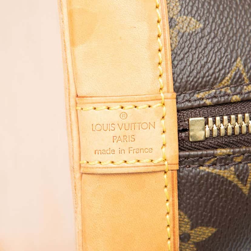 Louis Vuitton Monogram Alma PM Brown Good condition - Box View