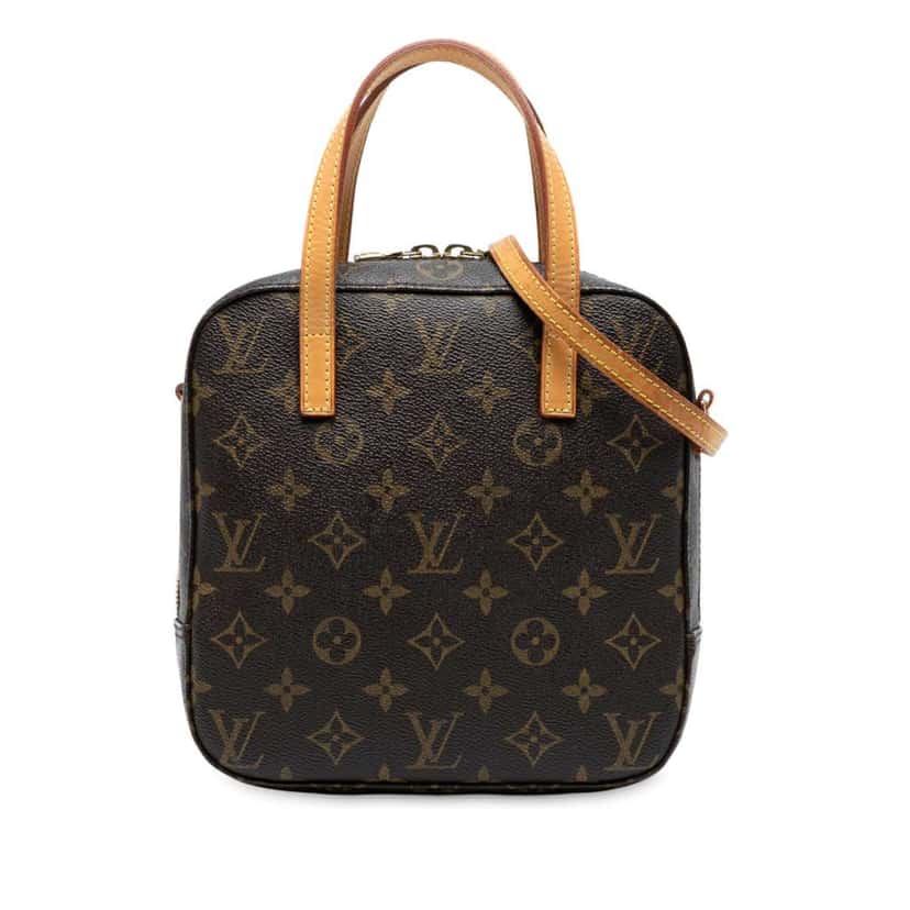 Louis Vuitton Monogram Spontini Brown Good condition - Front View