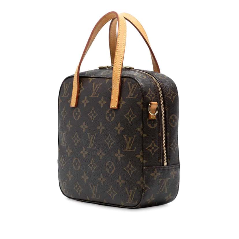Louis Vuitton Monogram Spontini Brown Good condition - Back View