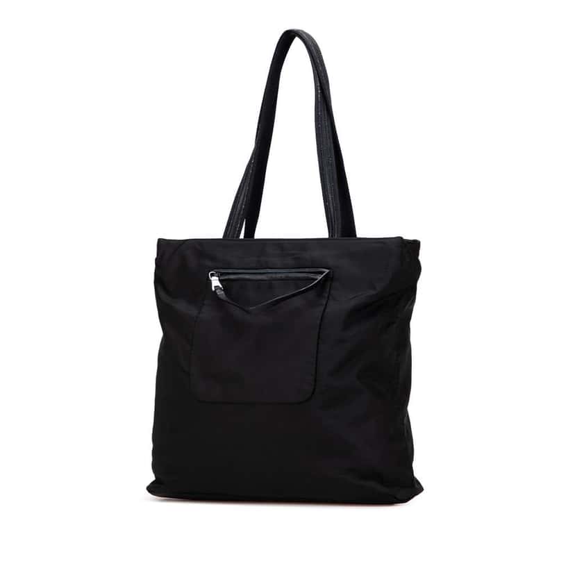 Prada Tessuto Tote Black Good condition - Back View
