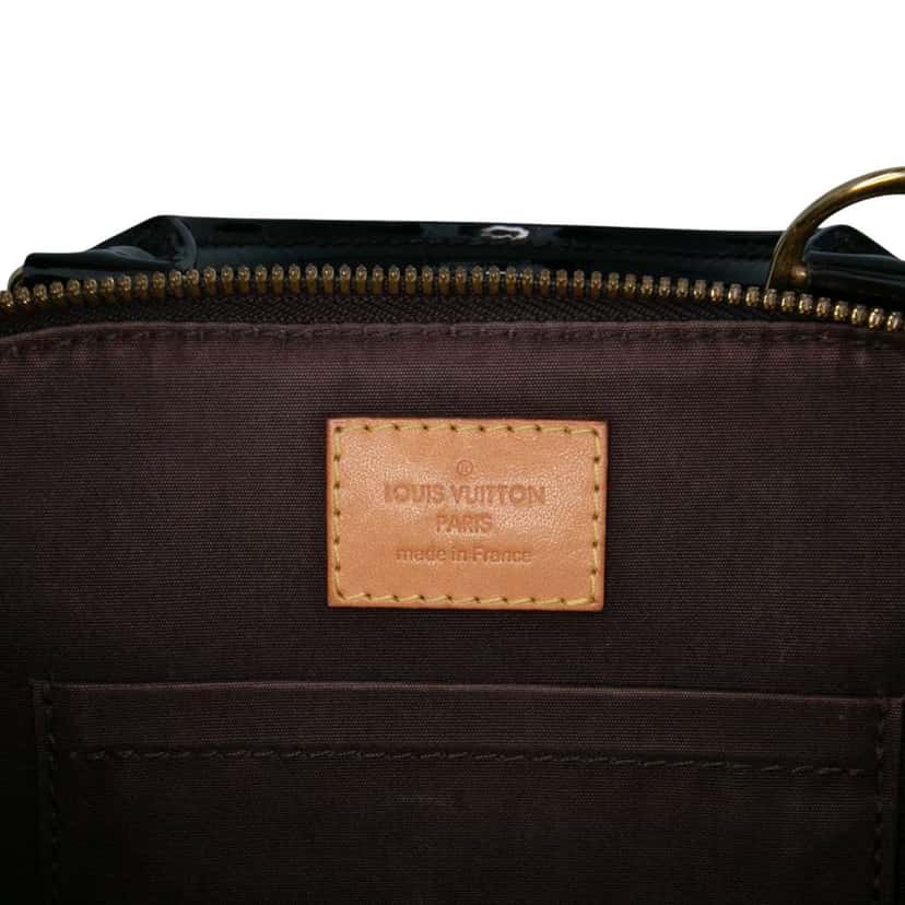 Louis Vuitton Monogram Vernis Alma BB Purple Leather Good condition - Box View