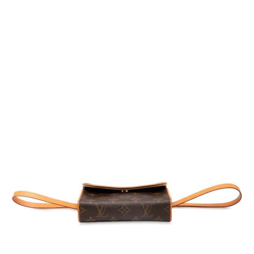 Louis Vuitton Monogram Pochette Florentine Brown Good condition - Inside View